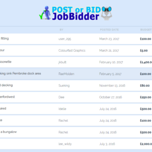 Post or Bid - Jobbidder - Job Bidder