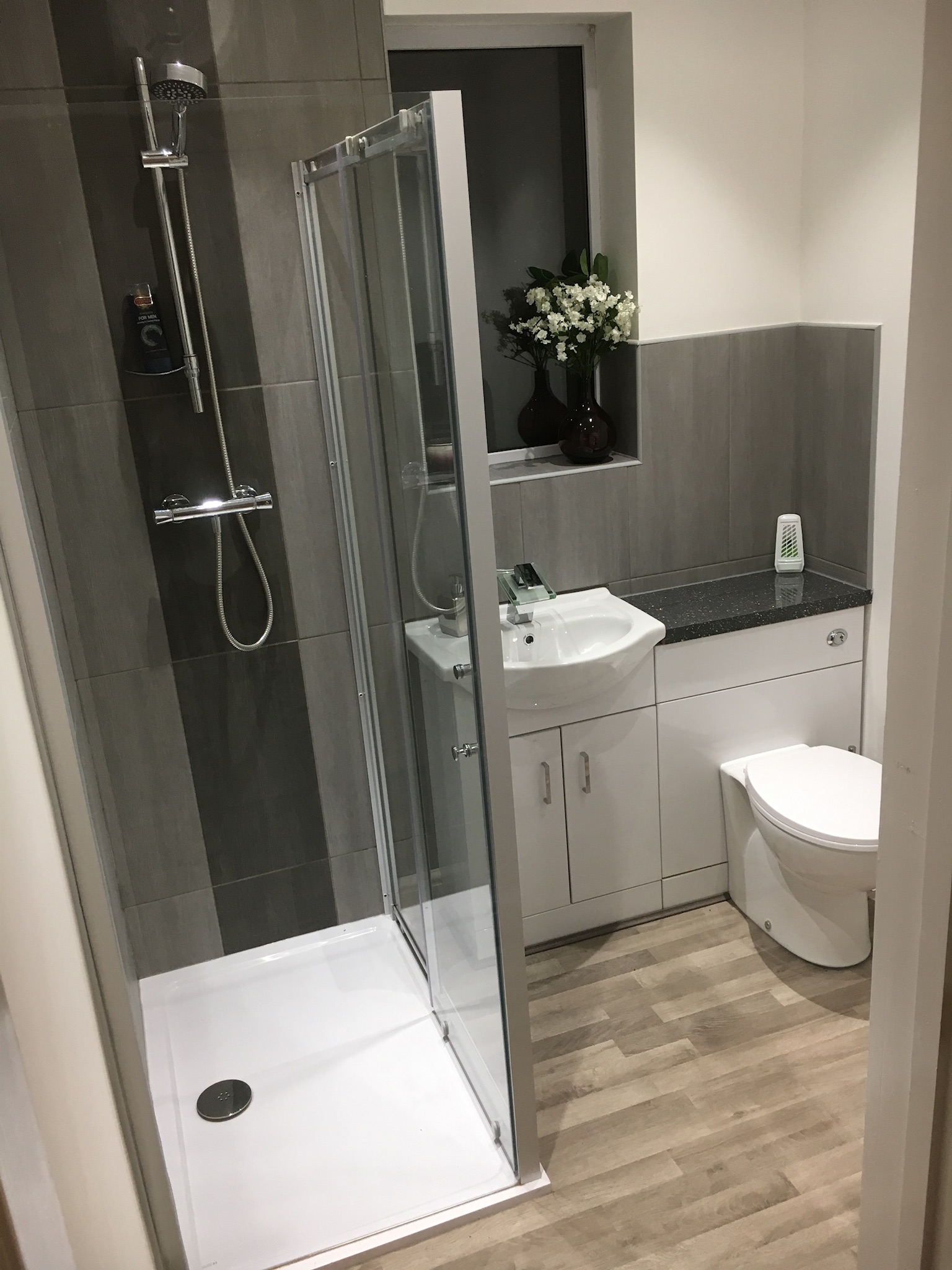 Old utility transformed into downstairs shower room Job Bidder